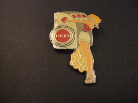 Lucky Strike sigaretten jukebox pin up